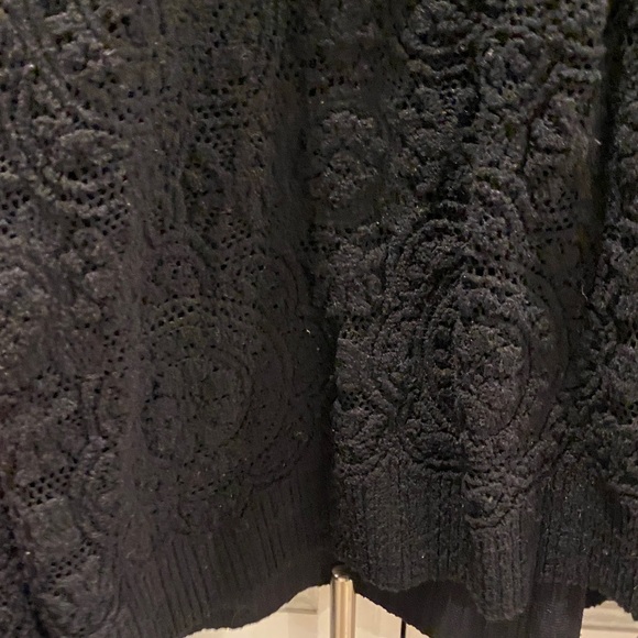 Anne Fontaine Black Lace Blouse - Picture 6 of 10